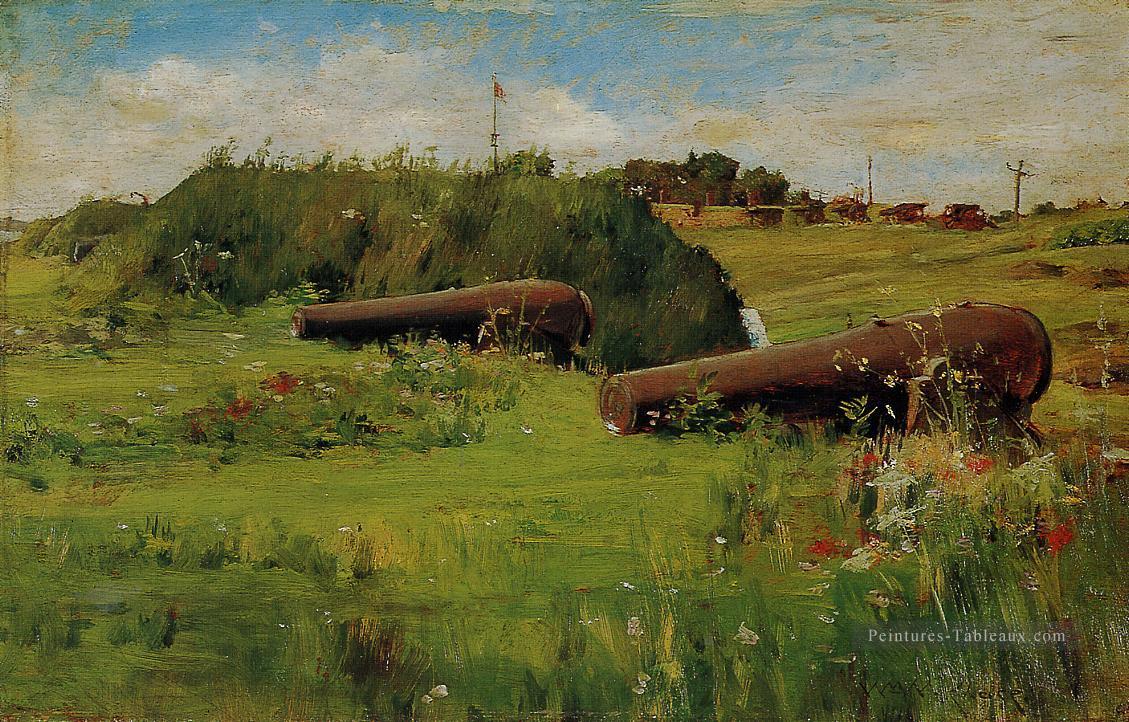 Peace Fort William William Merritt Chase Paysage impressionniste Peintures à l'huile